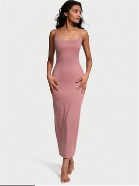 Victoria’s Secret Bodywear by Victoria FeatherSoft Maxi Slip Dress - Small  Rose